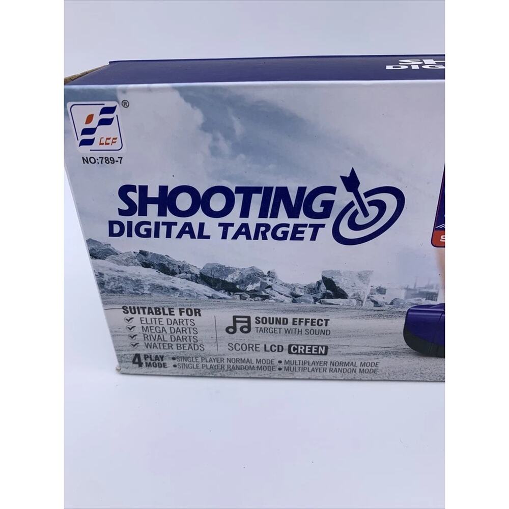 LCF SHOOTING DIGITAL TARGET For ELITE/MEGA/RIVAL DARTS WITH SOUND. - Picture 2 of 4